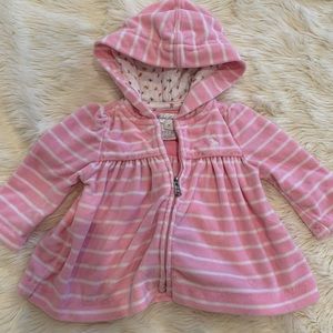Ralph Lauren baby pink zip up